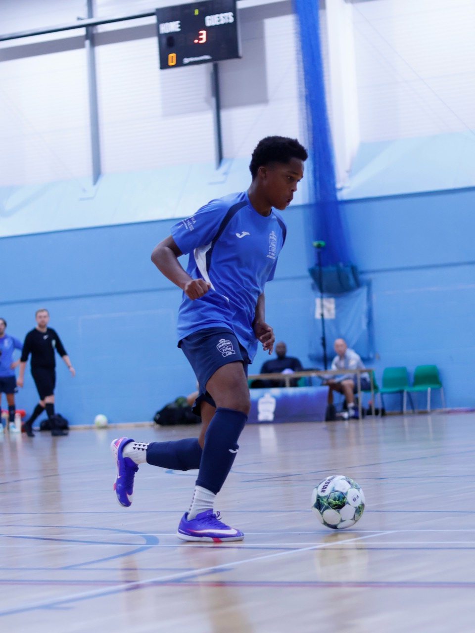Jaiden Taylor in action.