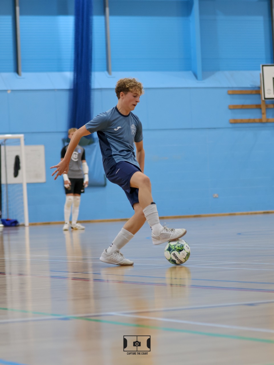 Noah Linscott in action.
