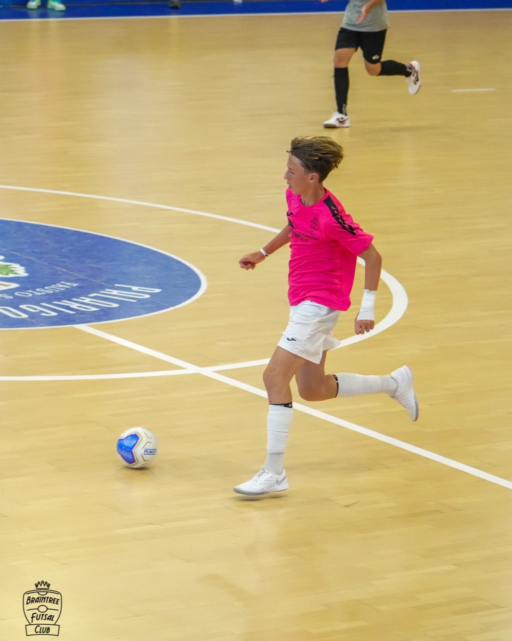 Teddy Ansell in action.